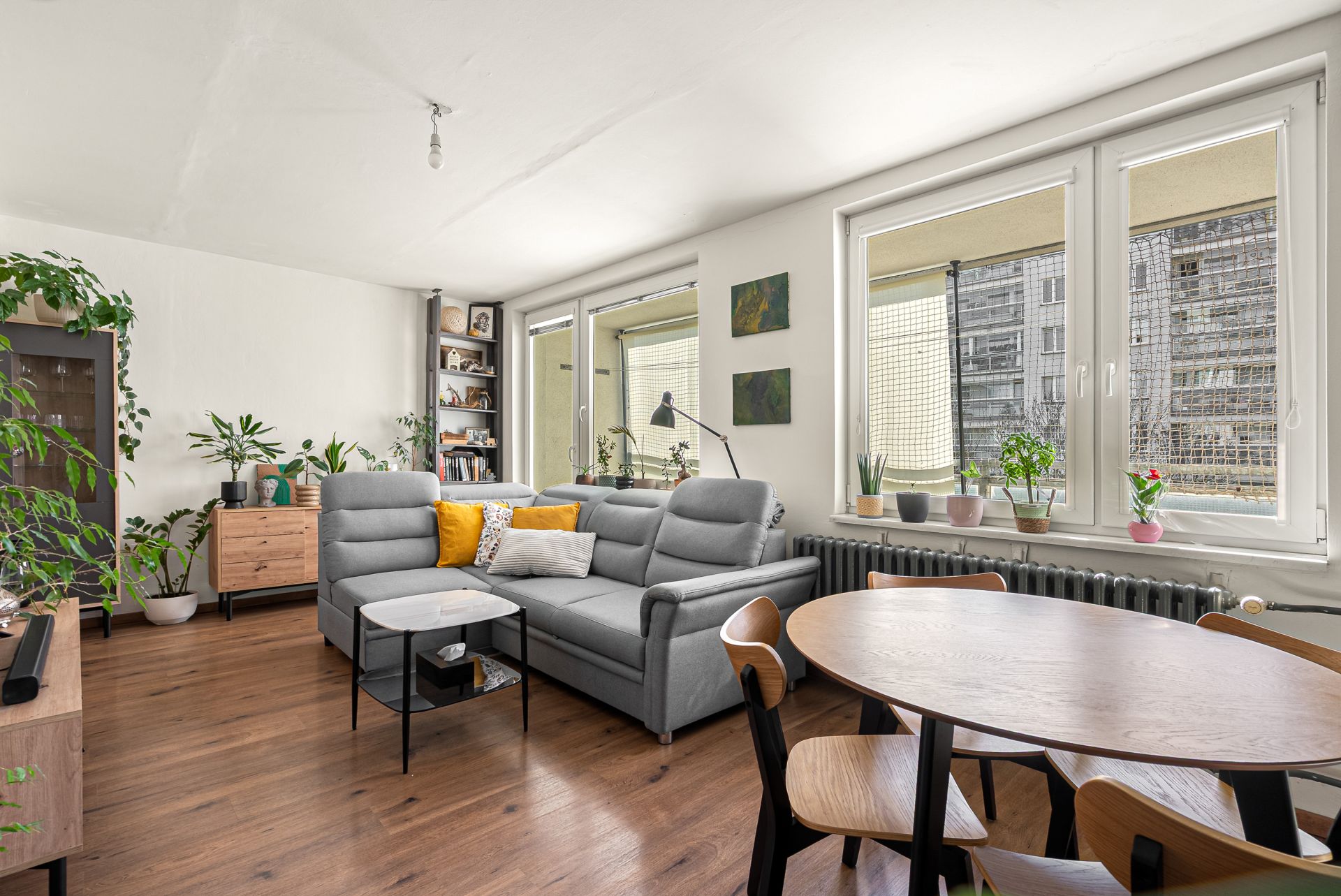 Prodej bytu 3kk 66m2 s balkonem 7m2 a sklepem 4m2, Habrová, Praha 3