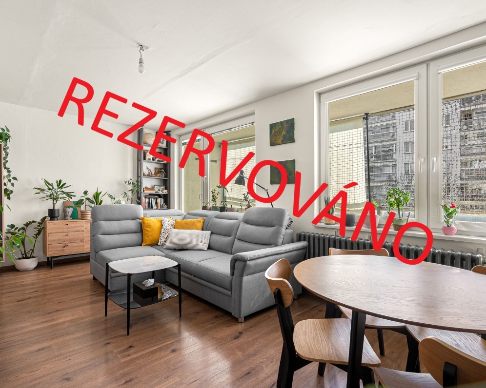 Prodej bytu 3kk 66m2 s balkonem 7m2 a sklepem 4m2, Habrová, Praha 3
